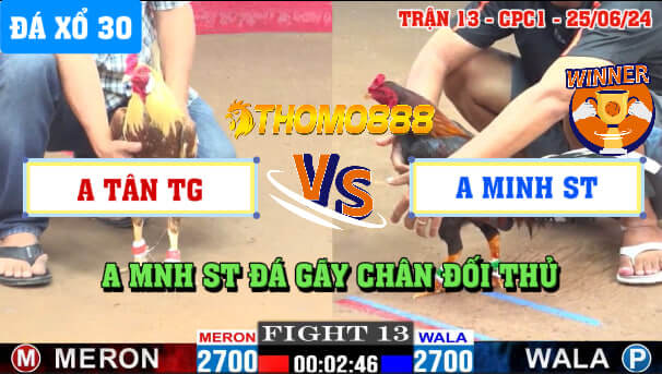 Trận 13 CPC1 Ngày 25/06/2024