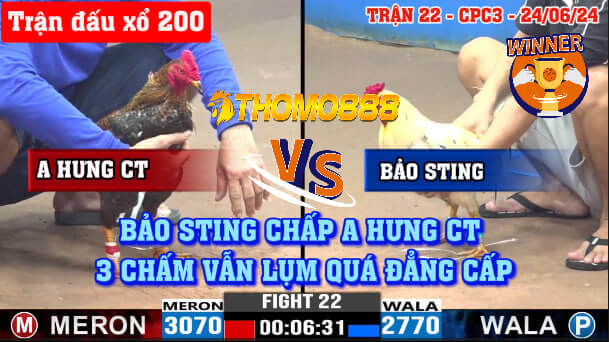 Trận 22 CPC3 Ngày 24/06/2024