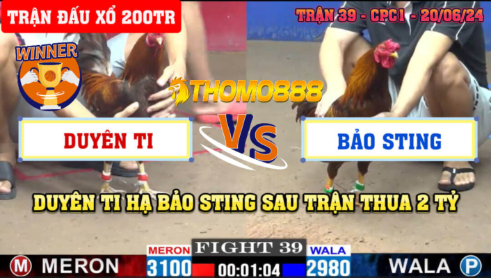 Trận 39 CPC1 Ngày 20/06/2024