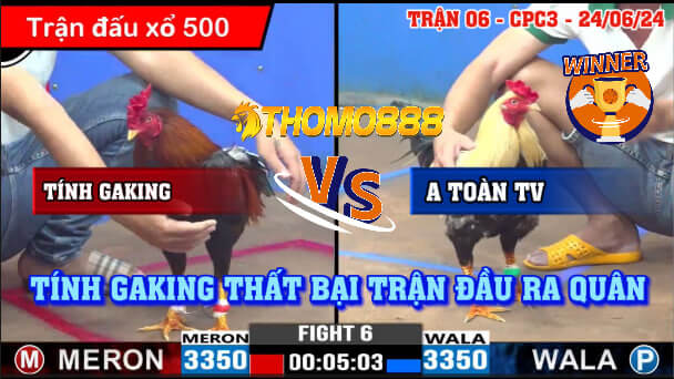 Trận 6 CPC3 Ngày 24/06/2024