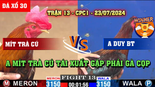 Trận 13 CPC1 Ngày 23/07/2024