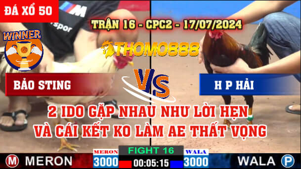 Trận 16 CPC2 Ngày 17/07/2024