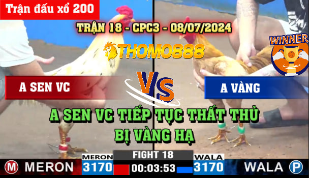 Trận 18 CPC3 Ngày 08/07/2024