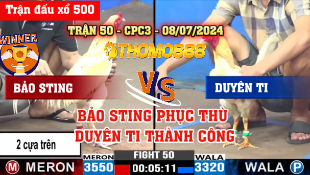 Trận 50 CPC3 Ngày 08/07/2024