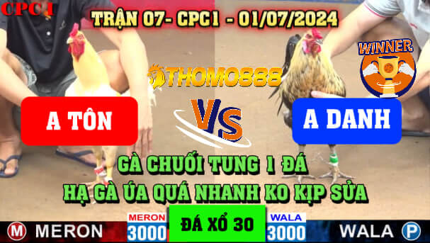 Trận 7 CPC1 Ngày 01/07/2024