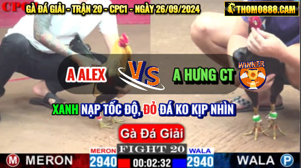 Trận 20 CPC1 Ngày 26/09/2024