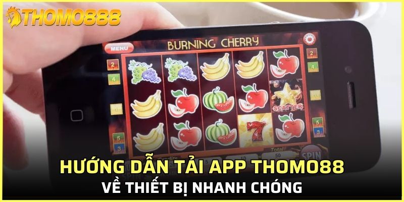 Hướng dẫn tải app Thomo888 về thiết bị nhanh chóng