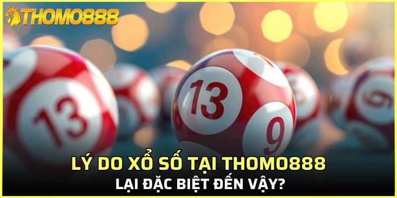 Lý do xổ số tại Thomo888 lại đặc biệt đến vậy?